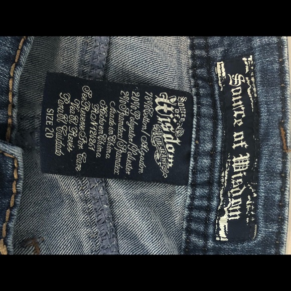 Size 20 mini flare jeans - Picture 4 of 4